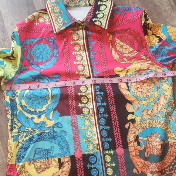 Colorful shirt dress - Picture 6 of 7